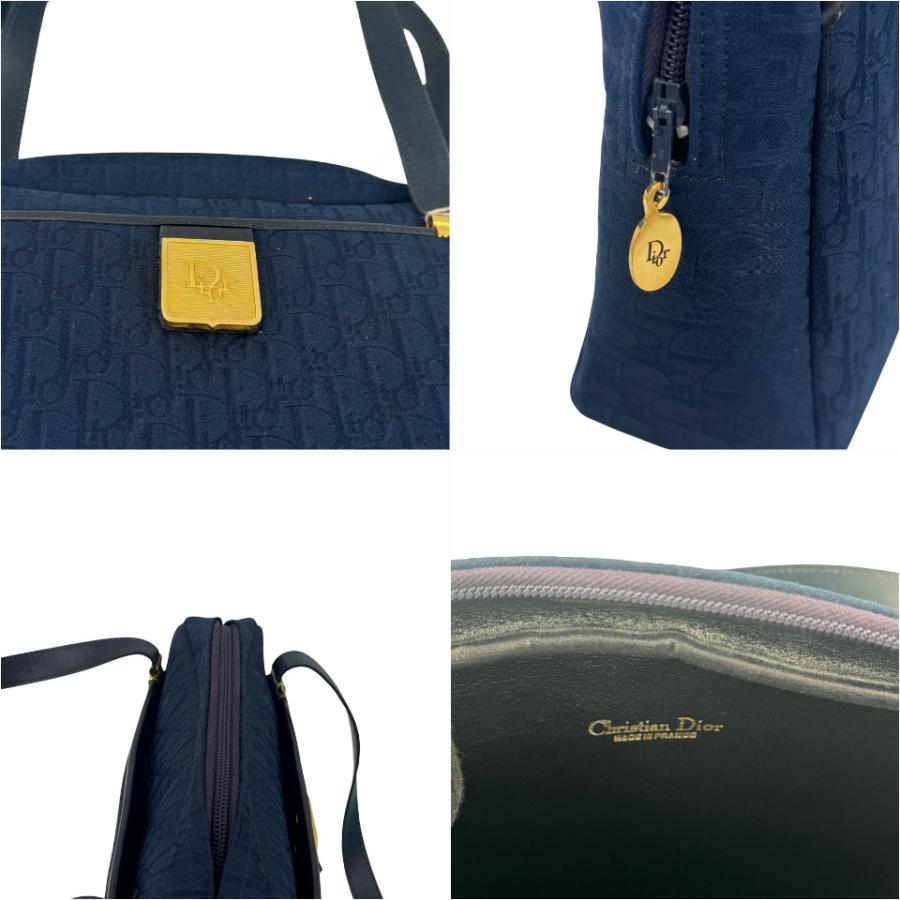 CHRISTIAN DIOR クリスチャンディオール トロッター ハンドバッグ 手持ち レディース_7