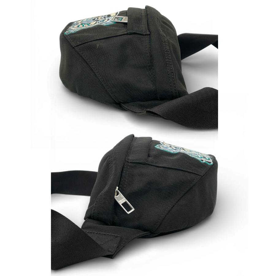 KENZO（ケンゾー） 美品 ロゴ ウエストバッグ ボディバッグ ナイロン