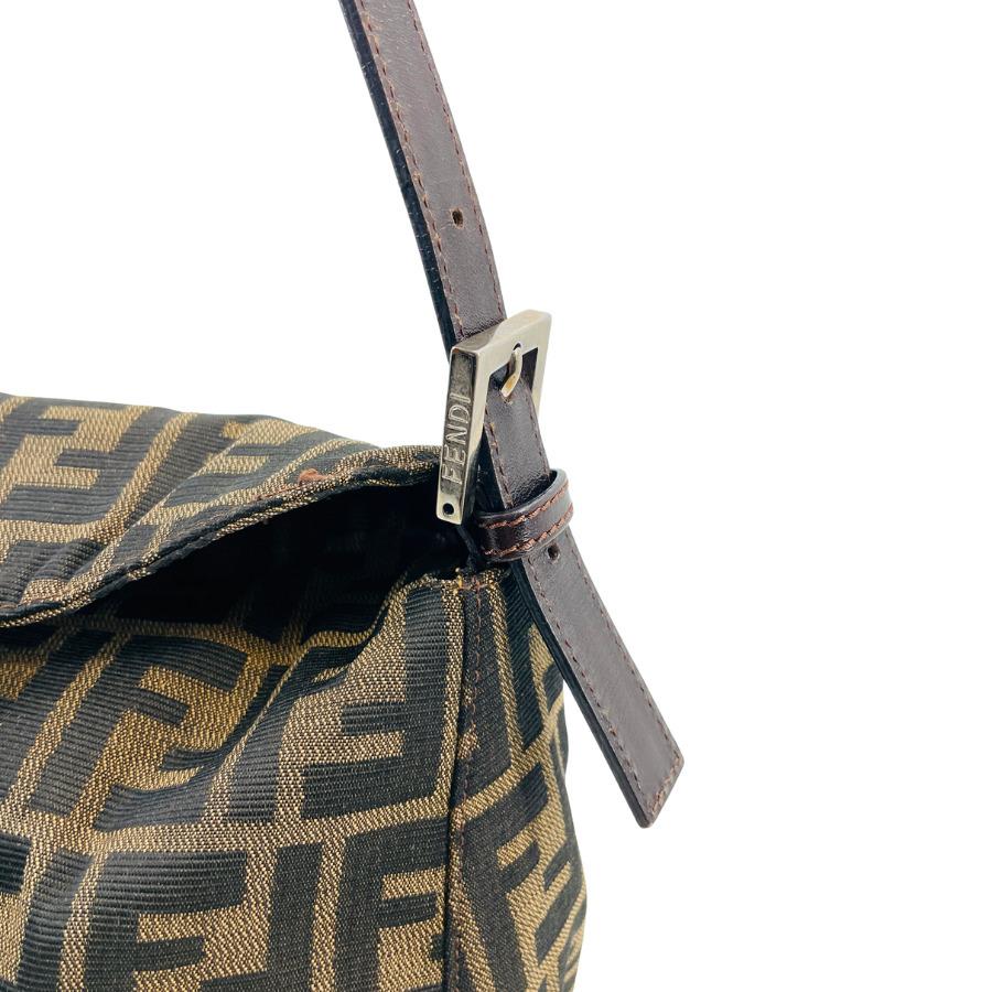 FENDI フェンディ ズッカ ワンショルダーバッグ 肩掛け キャンバス 
