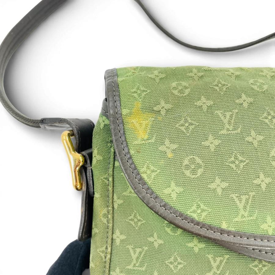 LOUIS VUITTON モノグラム ミニリン グリーン カーキ ベレンジャー 