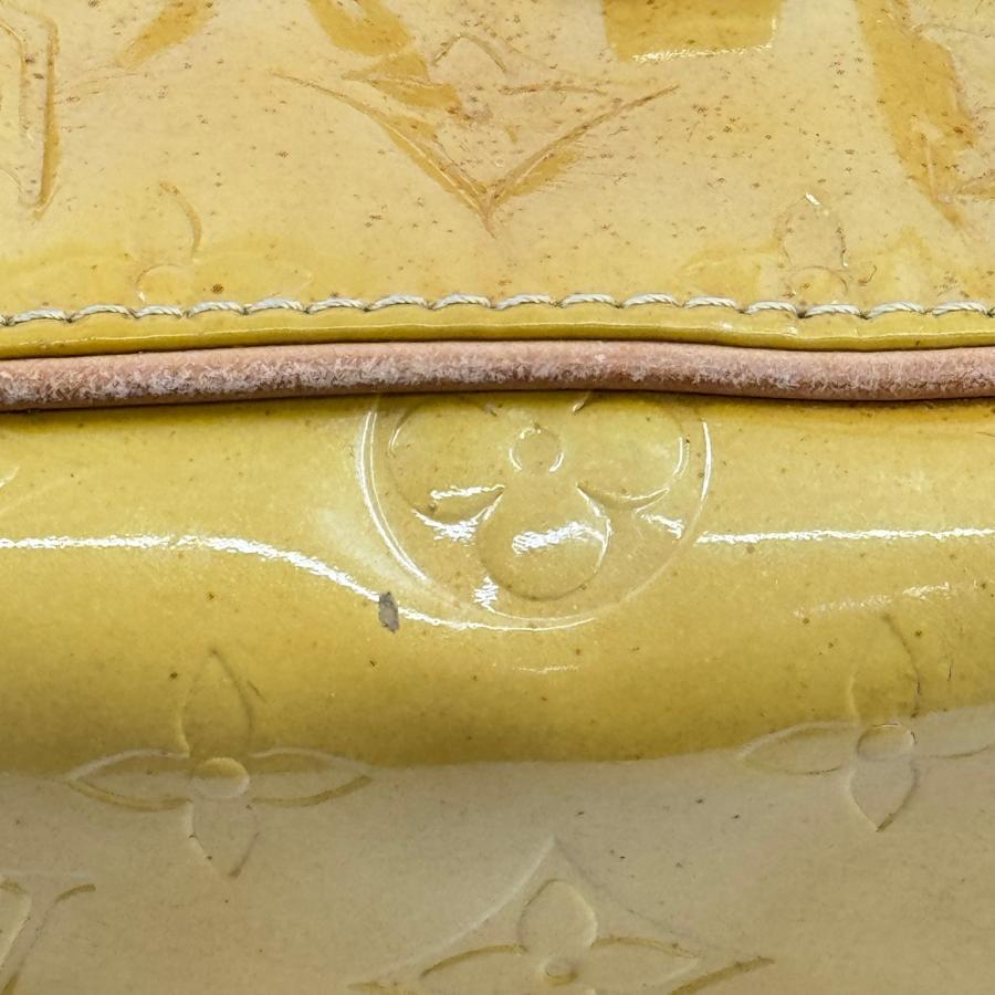 LOUIS VUITTON モノグラム ヴェルニ イエロー トンプキンス・スクエア M91102 ハンドバッグ_5
