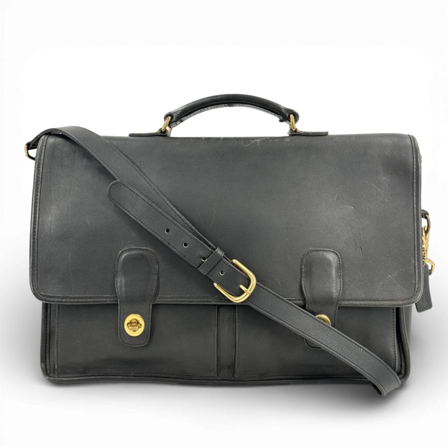 COACH（コーチ） ブラック 2WAY ショルダーバッグ アメリカ製 オールド