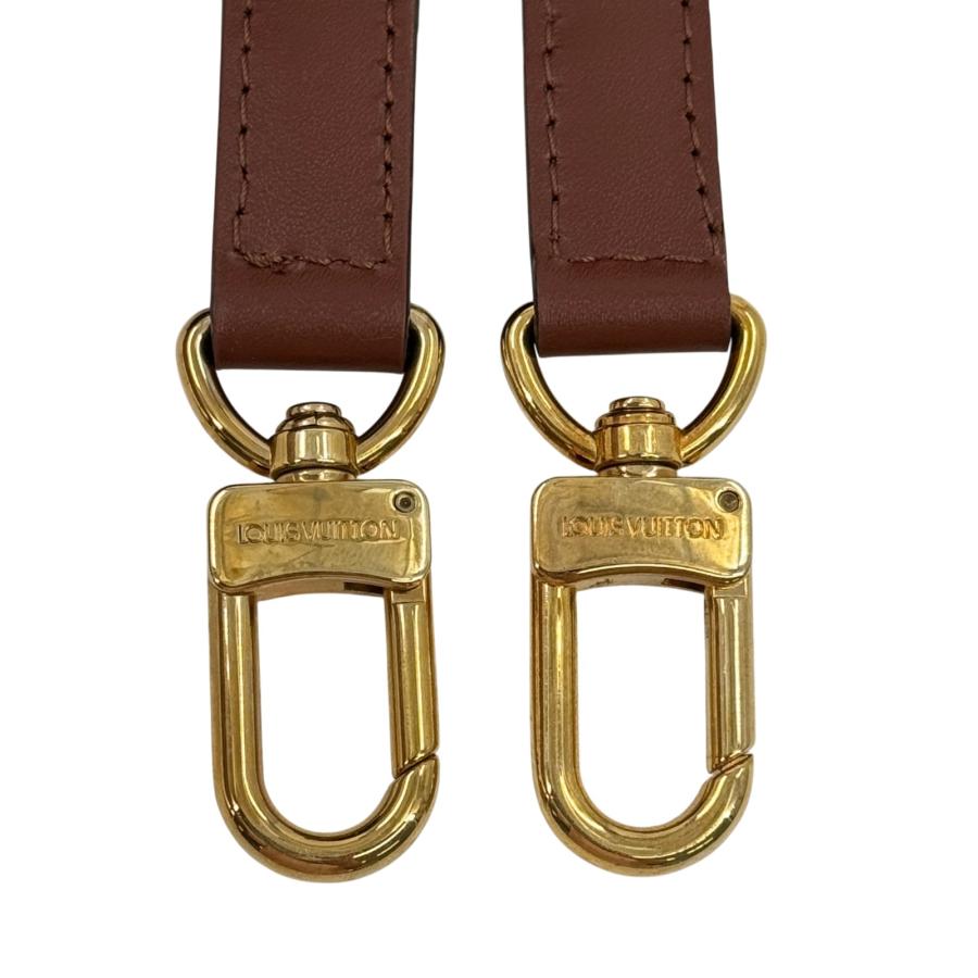 LOUIS VUITTON エピ ブラウンレザー ショルダーストラップ_4