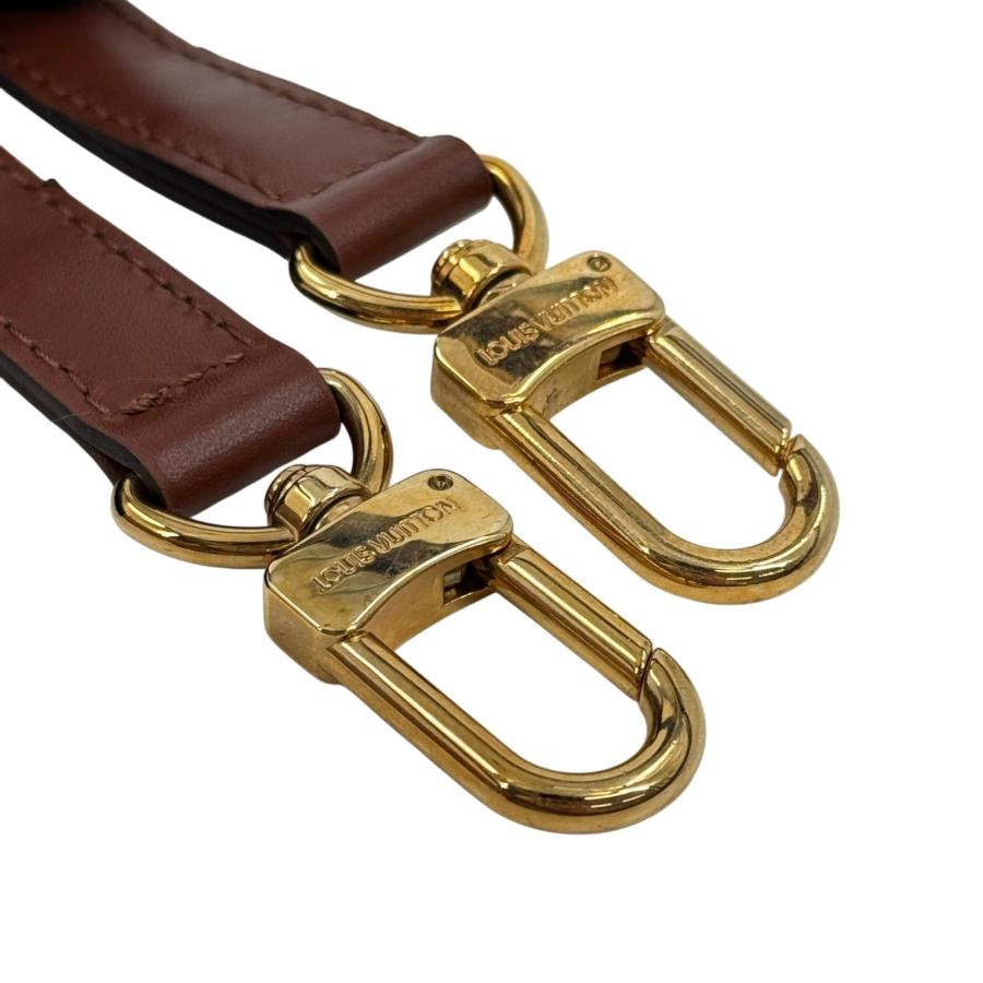 LOUIS VUITTON エピ ブラウンレザー ショルダーストラップ_5