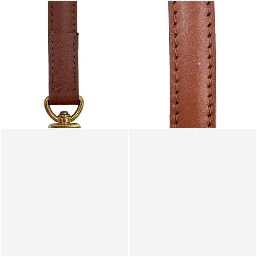 LOUIS VUITTON エピ ブラウンレザー ショルダーストラップ_8