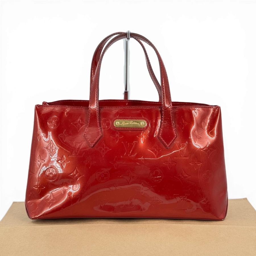 ルイヴィトン ハンドバッグ M93642 LOUIS VUITTON - ルイ ヴィトン モノグラム ヴェルニ ウィルシャーPM