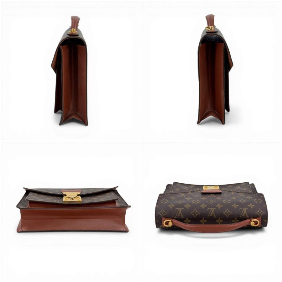 LOUIS VUITTON モノグラム モンソー28 2way M51185 ハンドバッグ_2