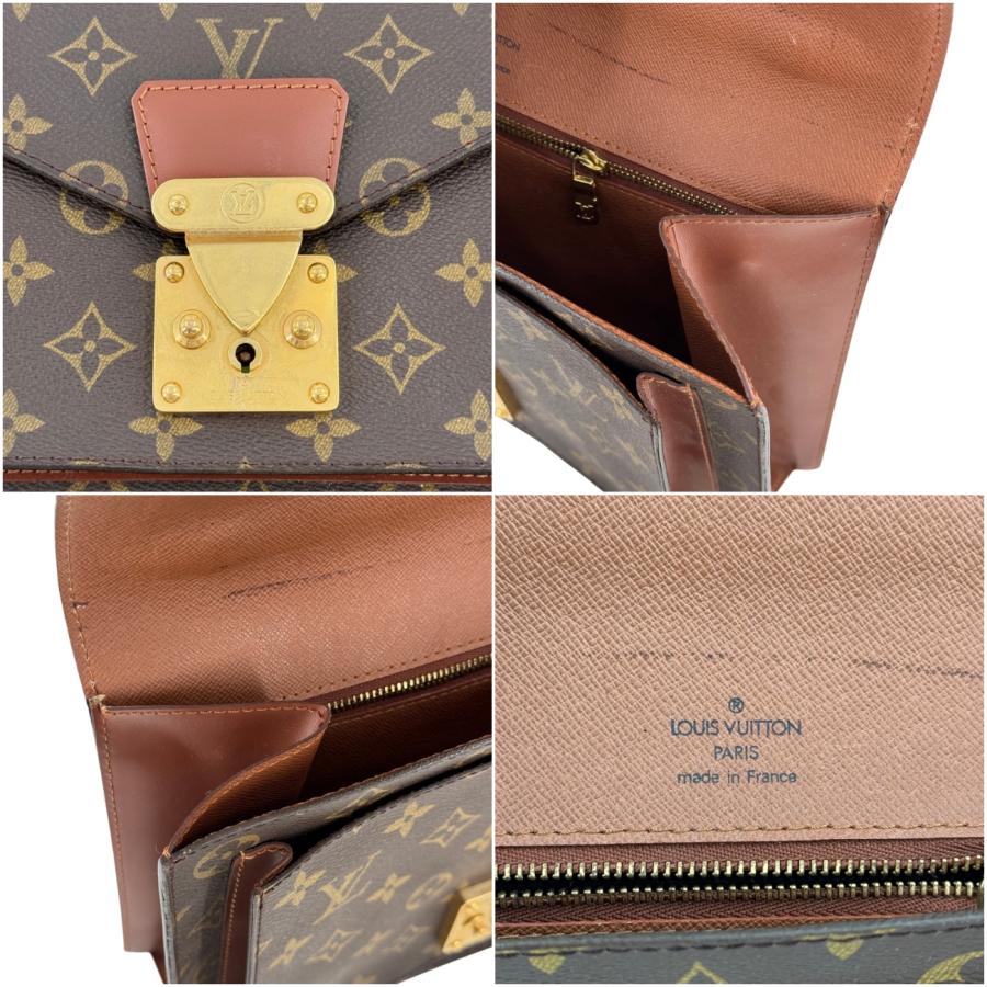 LOUIS VUITTON モノグラム モンソー28 2way M51185 ハンドバッグ_3