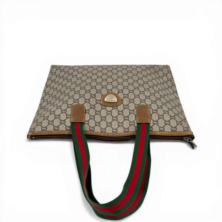 GUCCI GGキャンバス シェリーライン トートバッグ GUCCI（グッチ） GUCCI GGキャンバス シェリーライン GUCCIプラス