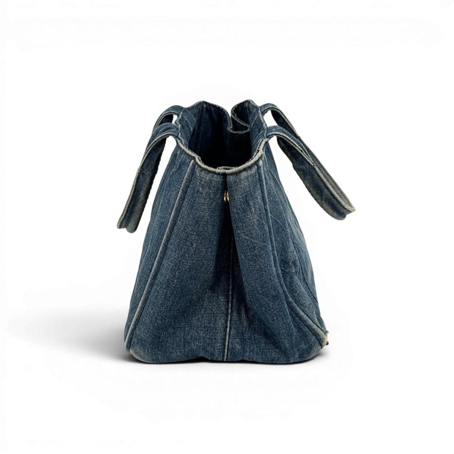 PRADA（プラダ） ミラノデニム カナパ ハンドバッグ : tibi TRUNK