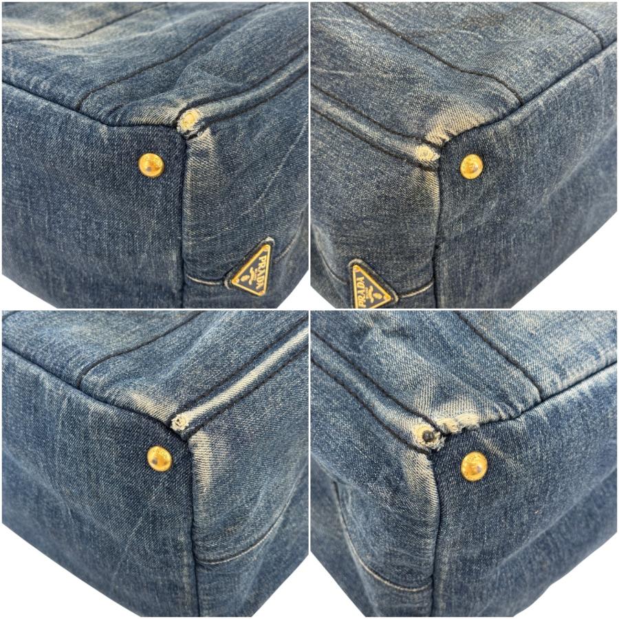 PRADA（プラダ） ミラノデニム カナパ ハンドバッグ : tibi TRUNK