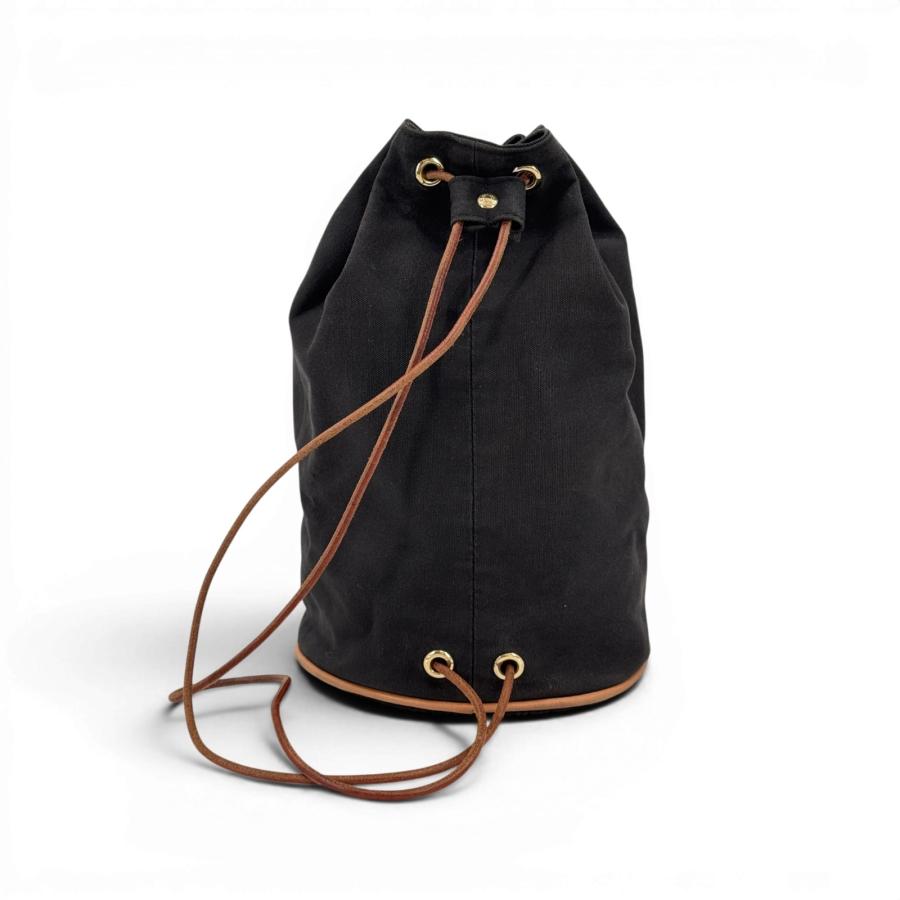エルメス　ポロションミミルPM HERMES（エルメス） ポロションミミルPM 巾着バッグ ブラック
