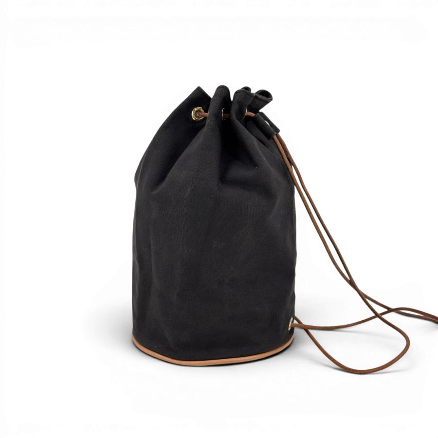 HERMES（エルメス） ポロションミミルPM 巾着バッグ ブラック