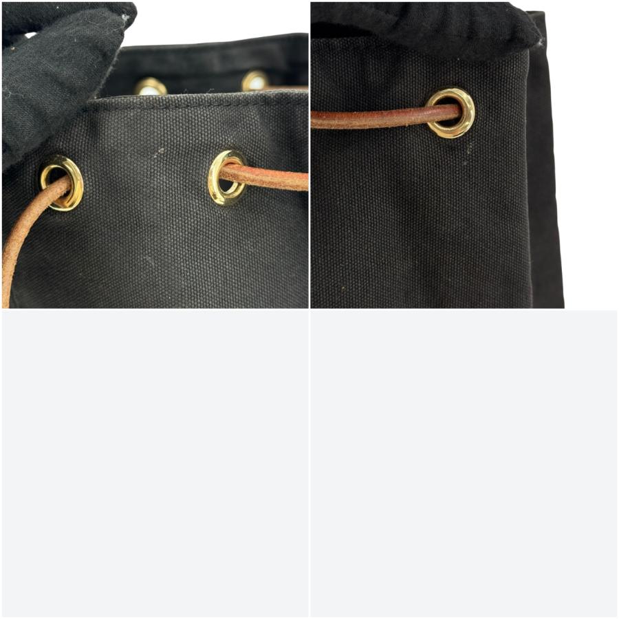 HERMES（エルメス） ポロションミミルPM 巾着バッグ ブラック
