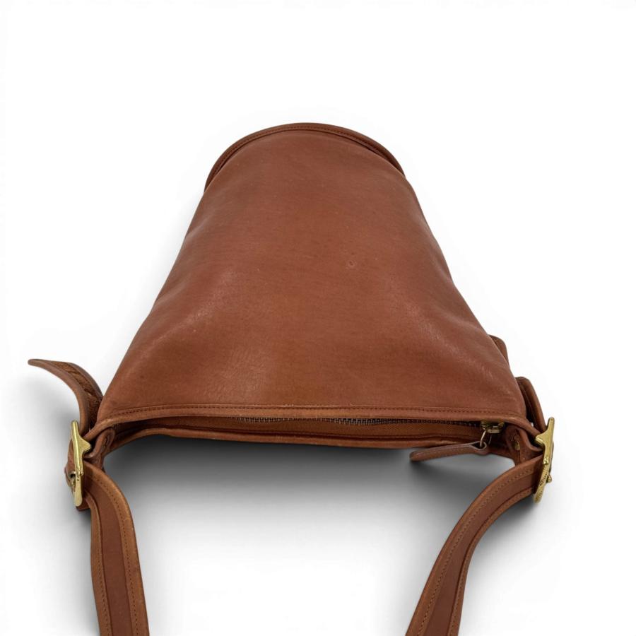 COACH（コーチ） オールドコーチ ブラウン レザー ショルダーバッグ