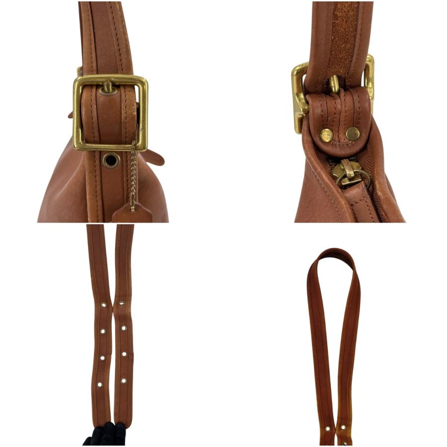 COACH（コーチ） オールドコーチ ブラウン レザー ショルダーバッグ