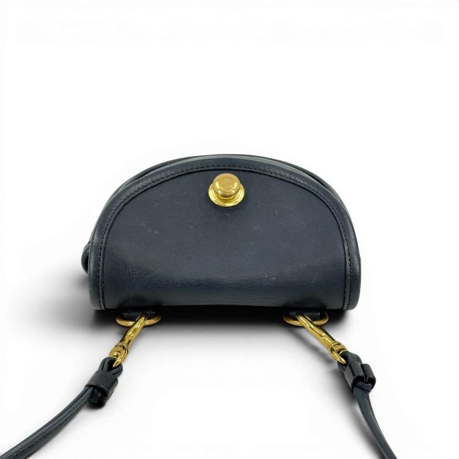 オールドコーチ　ショルダーバック　ネイビー COACH（コーチ） オールドコーチ ネイビー レザー ショルダーバッグ