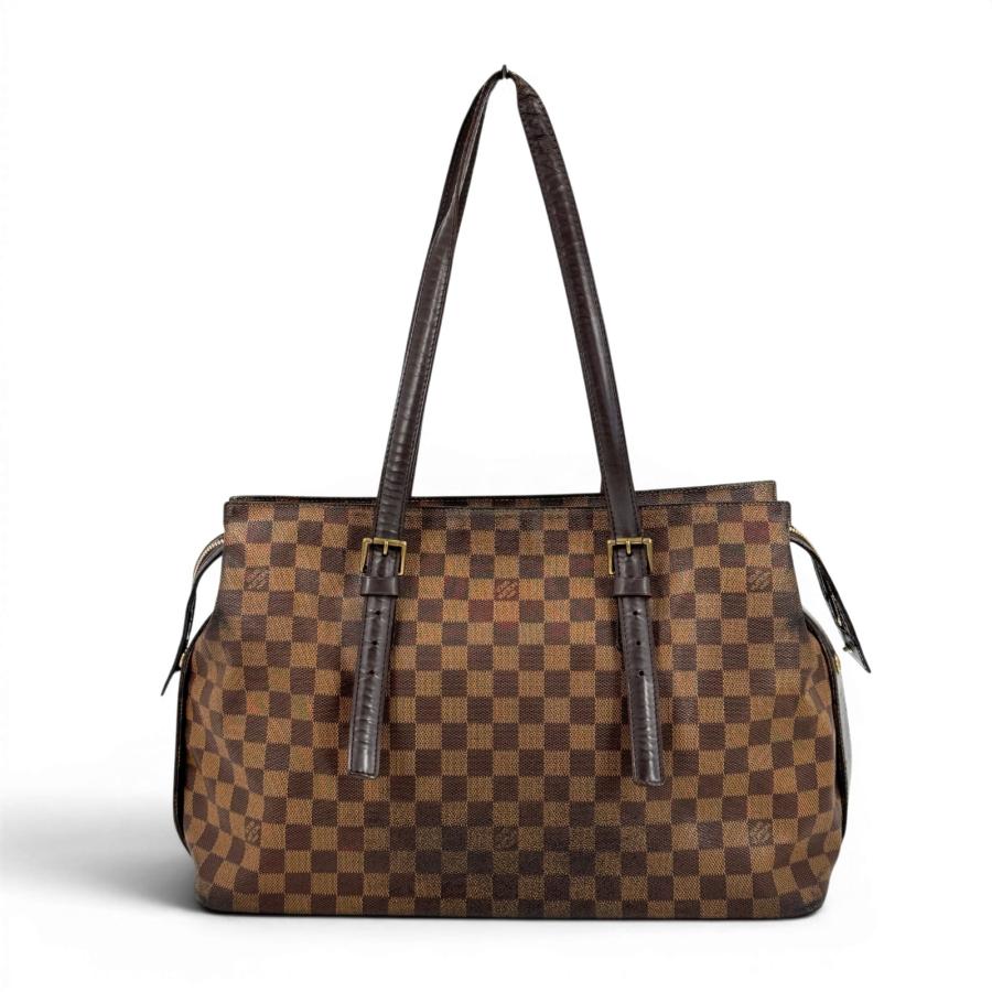 ダミエチェルシーブラウン ショルダーバッグ LOUIS VUITTON（ルイ・ヴィトン） チェルシー ダミエ・エベヌ