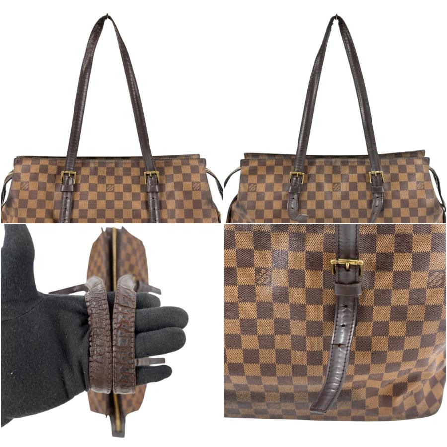 ダミエチェルシーブラウン ショルダーバッグ LOUIS VUITTON（ルイ・ヴィトン） チェルシー ダミエ・エベヌ