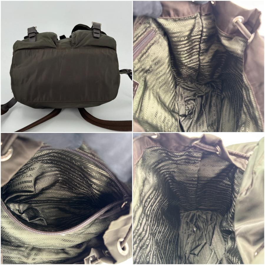 PRADA（プラダ） テスートナイロンリュック カーキグリーン