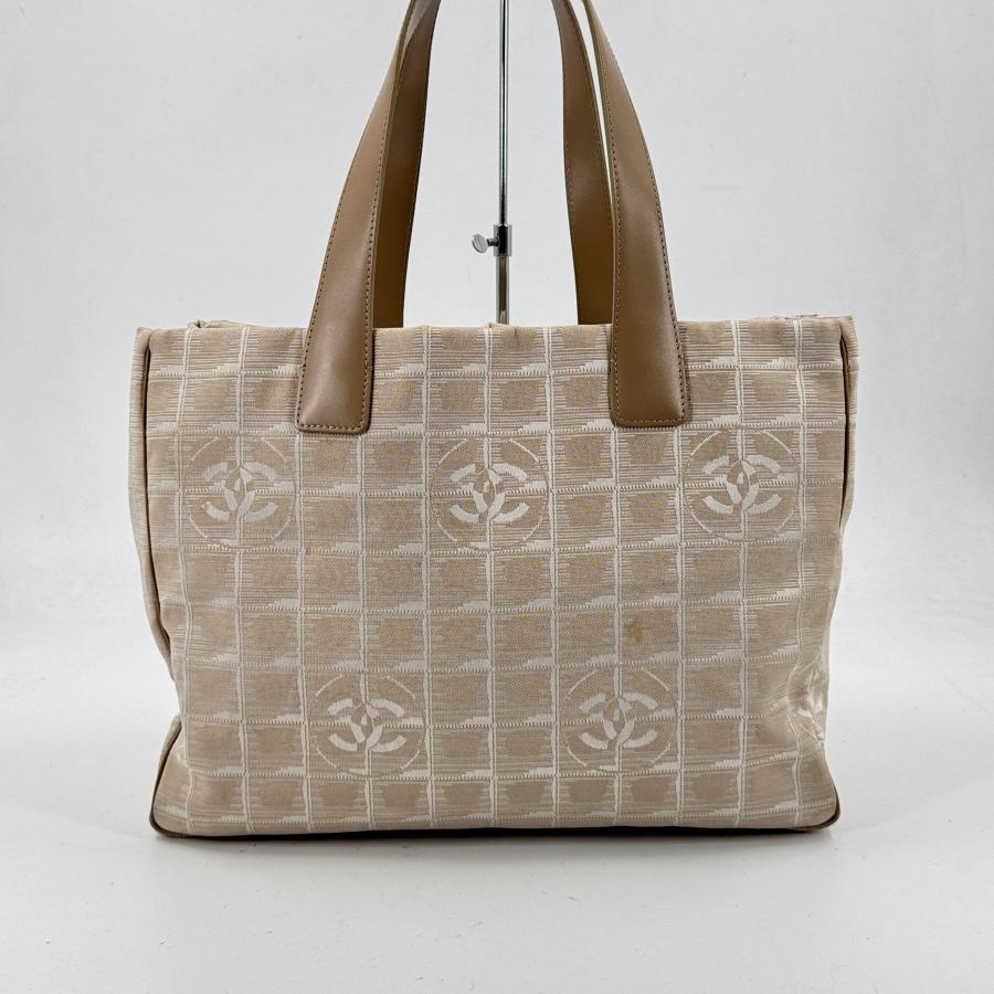 ギャランティーカードあり★シャネル　CHANEL トラベルライントート CHANEL（シャネル） ニュートラベルライン ナイロン ジャカード