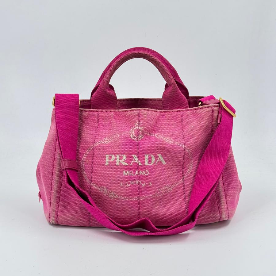ハンドバッグ 【良品✨】prada プラダ カナパs 2way ハンドバッグ 