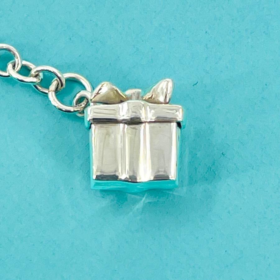 TIFFANY ティファニー sv925 キーリング Tモチーフ 箱付 TIFFANY&Co.（ティファニー） TIFFANY ギフトボックス キーリング