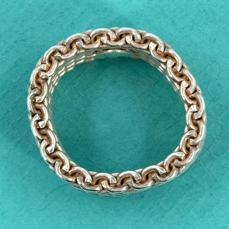 TIFFANY メッシュリング11号 ティファニー TIFFANY&Co. サマセット