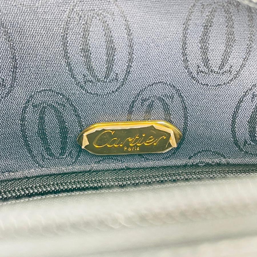 Cartier（カルティエ） 美品 サファイアライン ショルダーバッグ 濃紺