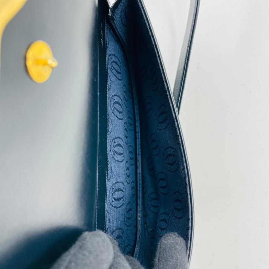 Cartier（カルティエ） 美品 サファイアライン ショルダーバッグ 濃紺