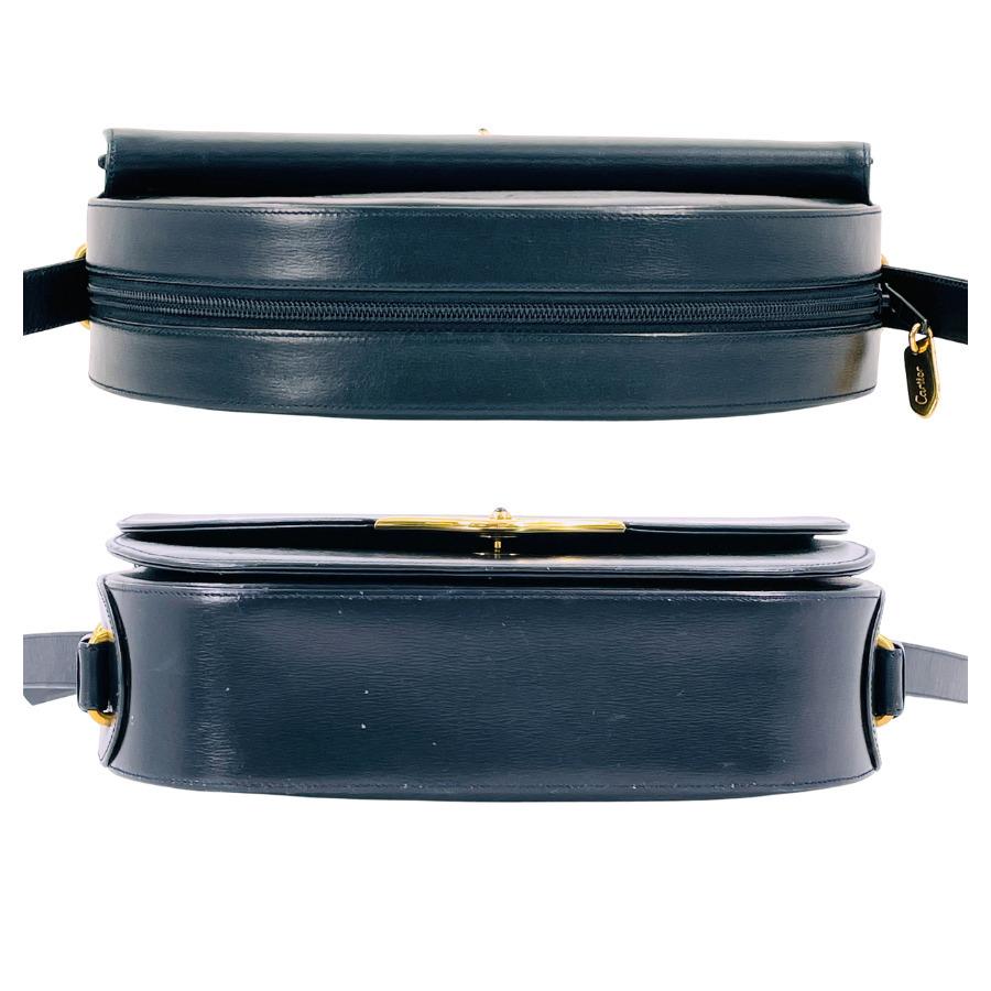Cartier（カルティエ） 美品 サファイアライン ショルダーバッグ 濃紺