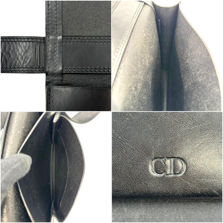 DIOR ブラックレザー ショルダーバッグ専用出品 Christian Dior（クリスチャン・ディオール） DIOR ブラックレザー