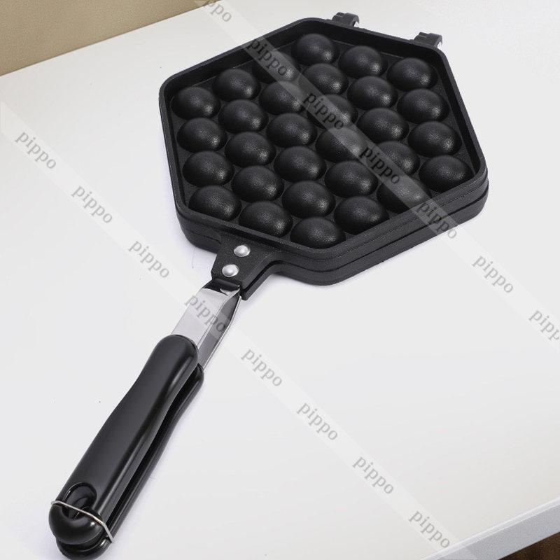 カステラメーカー 30穴 直火 ガス火専用 ベビーカステラ Egg puff 丸々 アウトドア キャンプ 家庭用 お手入れ簡単 焼き器 フライパン |  | 07