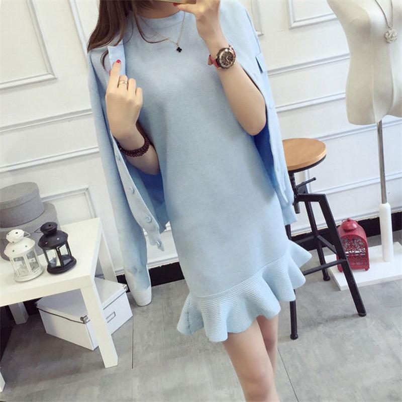 卒業式 服 母 服装 ワンピーススーツ セレモニースーツ ニット 卒園式 ママ 入学式 レディース 母親 2点セット セットアップ 40代 50代 | ブランド登録なし | 11