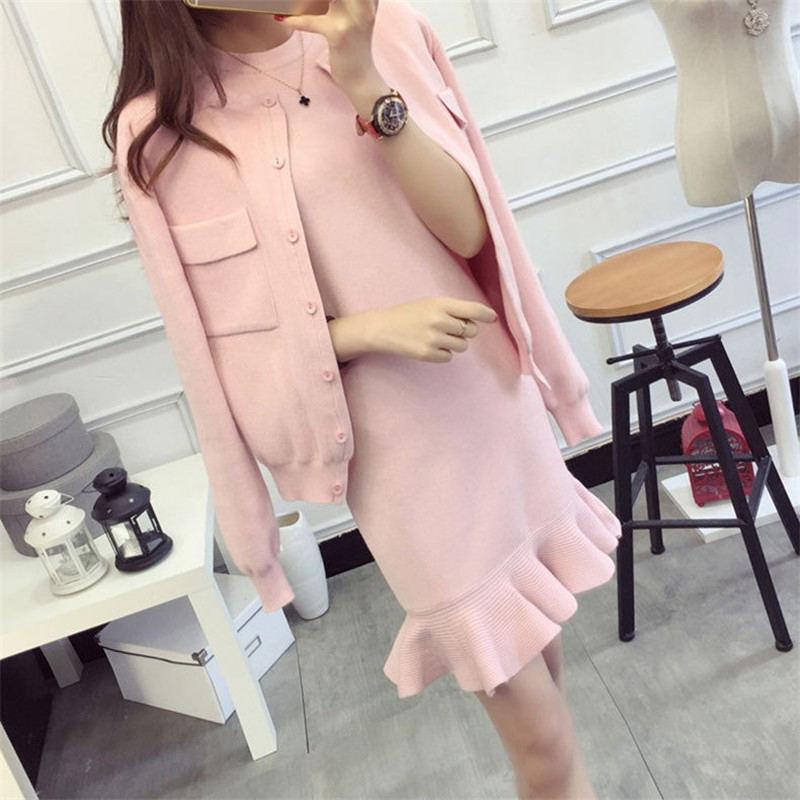 卒業式 服 母 服装 ワンピーススーツ セレモニースーツ ニット 卒園式 ママ 入学式 レディース 母親 2点セット セットアップ 40代 50代 | ブランド登録なし | 12