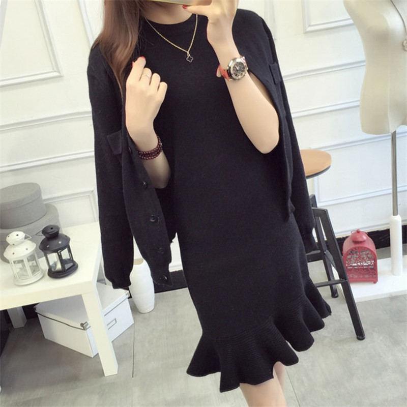 卒業式 服 母 服装 ワンピーススーツ セレモニースーツ ニット 卒園式 ママ 入学式 レディース 母親 2点セット セットアップ 40代 50代 | ブランド登録なし | 13