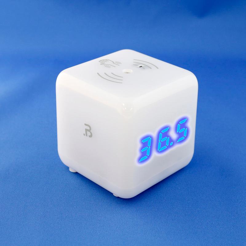 dotcube 非接触型検温機　ドットキューブ Amazon.co.jp: dotCube(ドットキューブ) 温度計 サイコロ