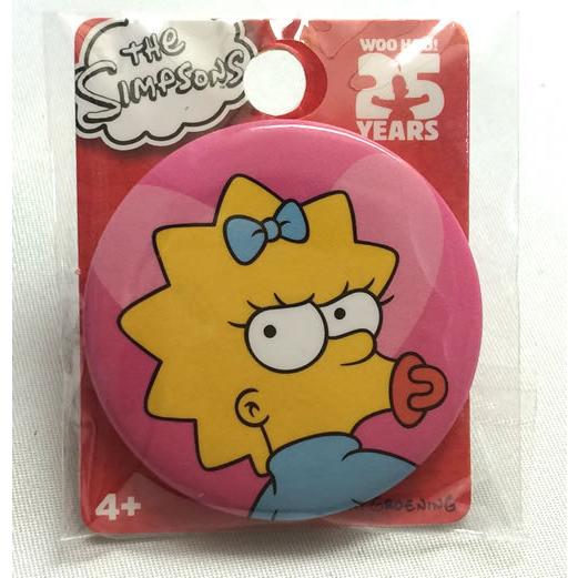 The Simpsons （ザ・シンプソンズ）マギー　Maggie　缶バッジ　｜ticktack-jp
