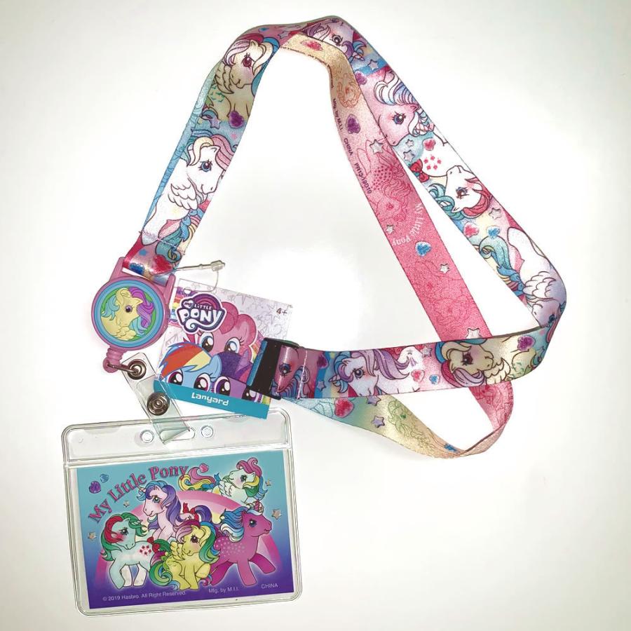 My Little Pony 携帯電話ストラップ　ストライプス My Little Pony（マイリトルポニー） 首紐 伸びるリール&カード