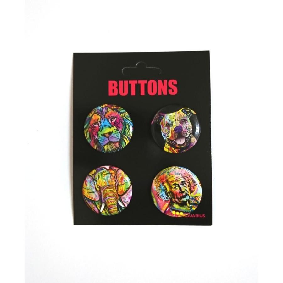 Dean Russo　BUTTON PACK 4個セット 缶バッジ (ピンタイプ)｜ticktack-jp