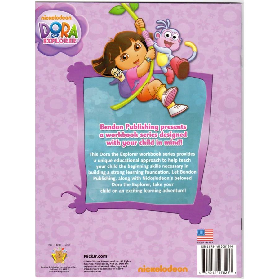 Disney - ドナラブ Disney (ディズニー) DORA ドーラ 数字練習ノート ワークブック