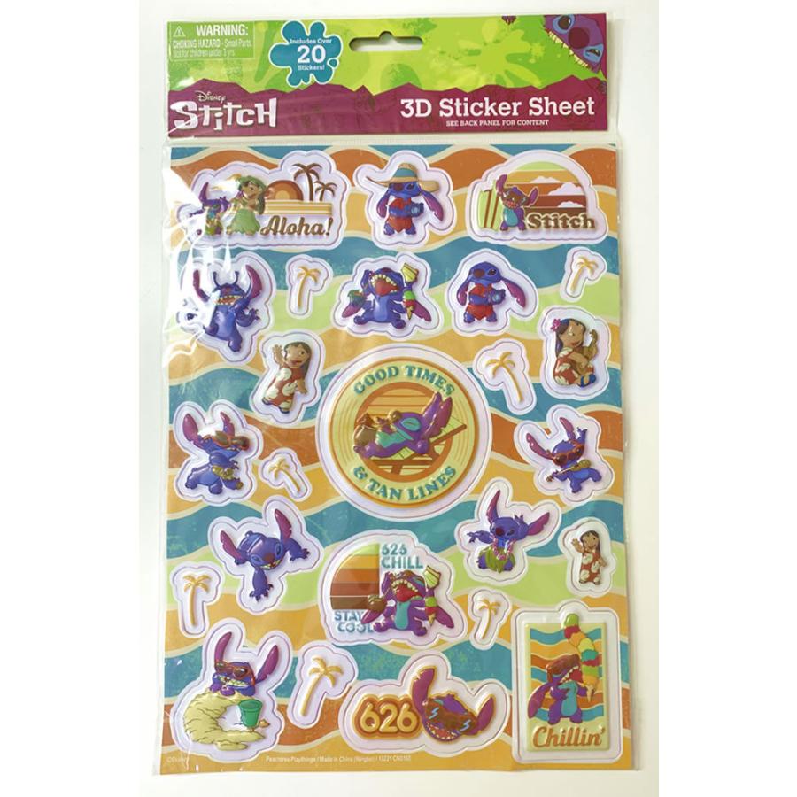 スティッチ Stitch (スティッチ) 立体シール ステッカー