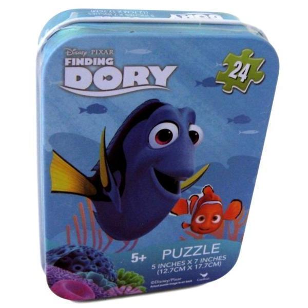 Disney (ディズニー) Pixar (ピクサー) ファインディング・ドリー 缶入りジグソーパズル 24ピース　ドリー＆ニモ｜ticktack-jp｜02