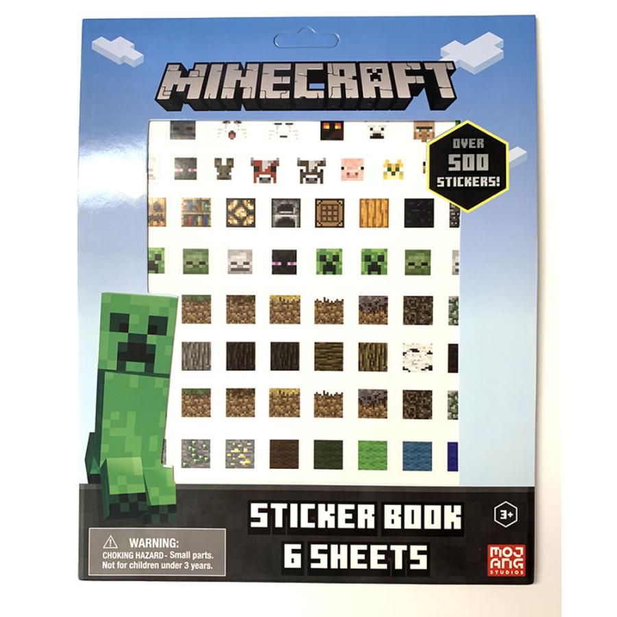 Minecraft (マインクラフト) 6シート入り ステッカー シール