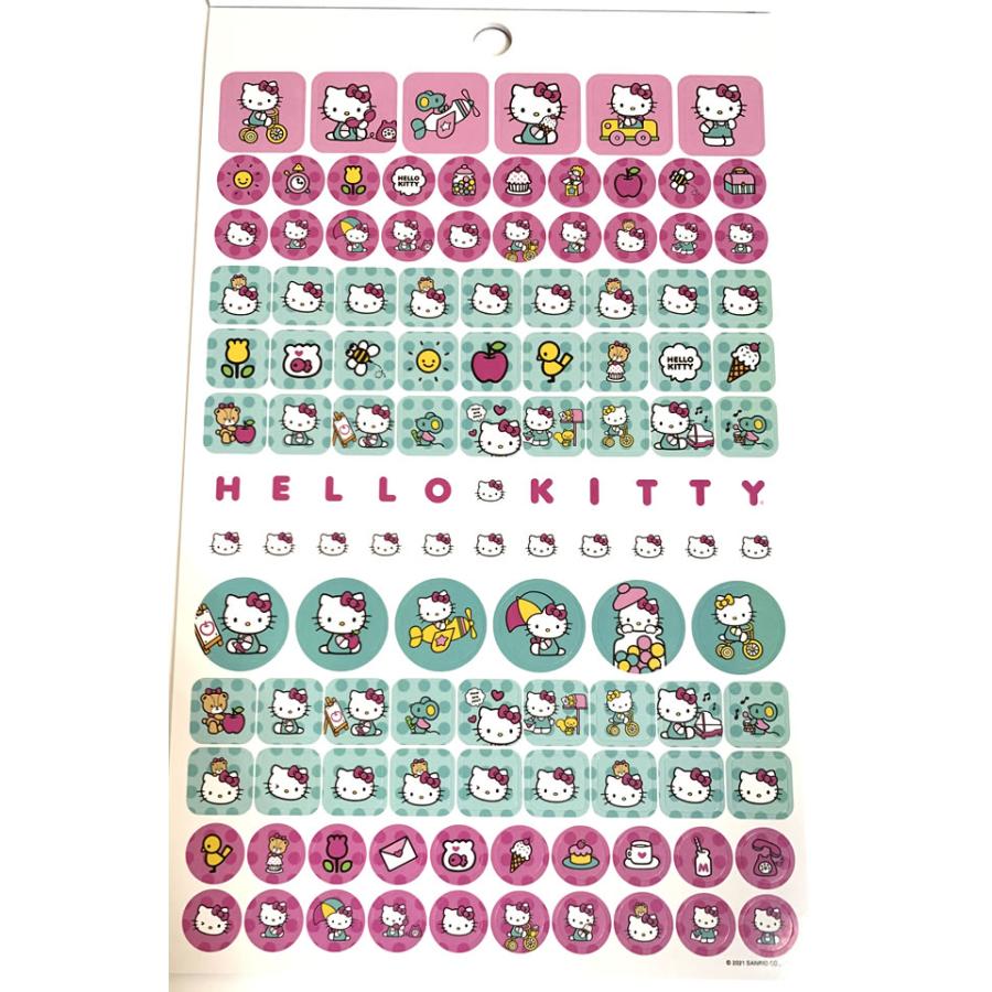 sanrio Hello Kitty (ハローキティ) 4 Sheet シール ステッカー 4