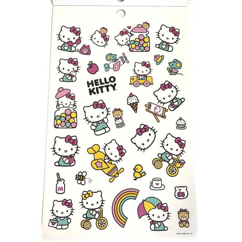 ハローキティ キャラクターシール 4シートセット sanrio Hello Kitty (ハローキティ) 4 Sheet シール ステッカー