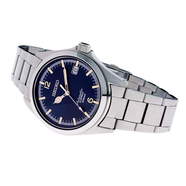 SEIKO×TiCTAC】記念コラボレーション SZSB028 ネイビー 自動巻 メンズ