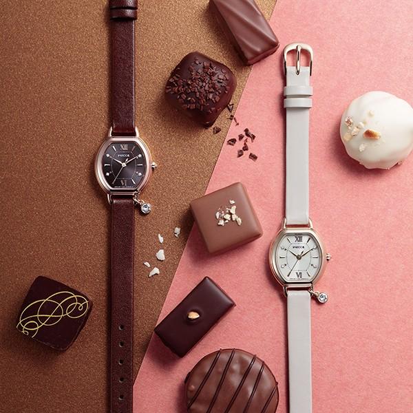 Collection Wicca シチズン Collection ウィッカ チックタック シーズン限定 Citizen 腕時計 チョコレートブラウン レディス 通販 腕時計 Kp2 566 90 チックタック ソーラーテック ヌガーベージュ Sweet