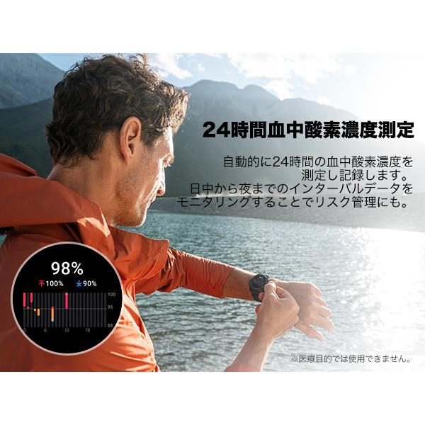 スマートウォッチ TicWatch Atlas 最新Wear OS by Google Android グーグル対応 5ATM防水 丸型腕時計 登山アプリ ヤマレコ ヤマップ 水泳 ランニング GPS | TicWatch | 12