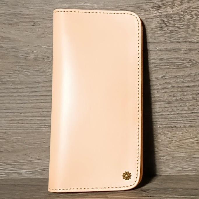 長財布 メンズ ハンドメイド 本革 高級牛革使用 サドルレザー 